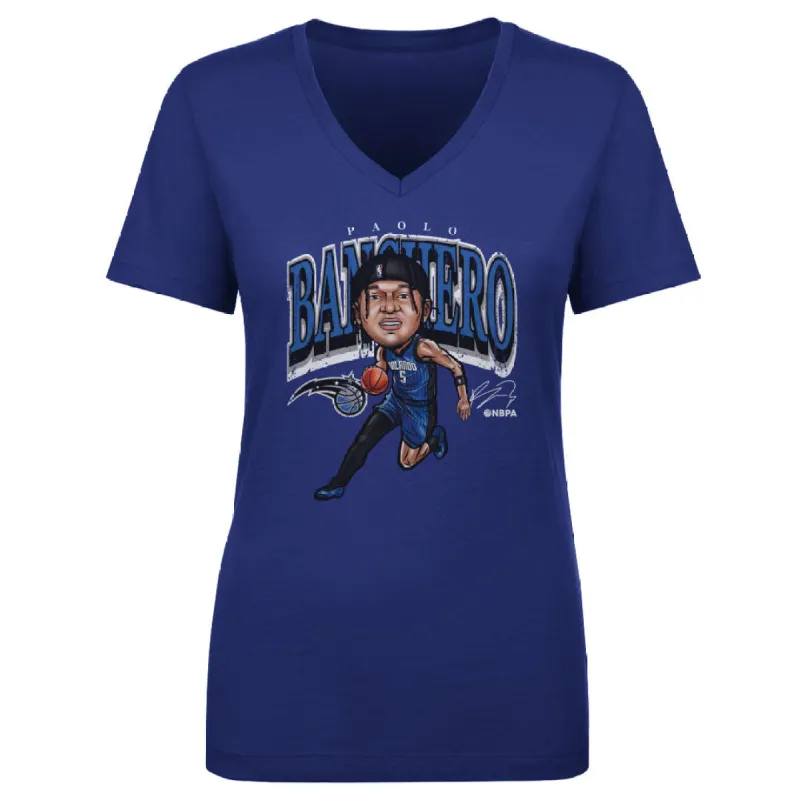 Paolo Banchero Orlando Magic Cartoon WHT sold by 500 Level
