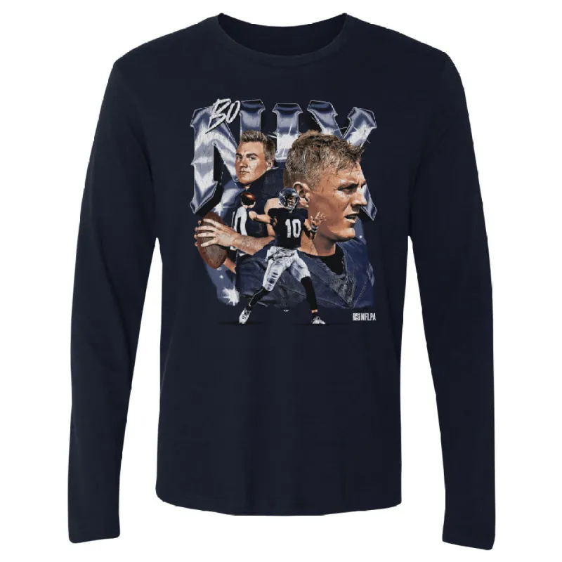 Bo Nix Chicago Vintage WHT sold by 500 Level