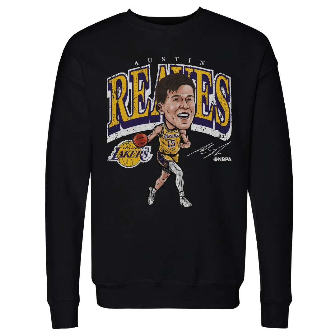 Austin Reaves Los Angeles Lakers Cartoon WHT sold by 500 Level product image thumbnail 2