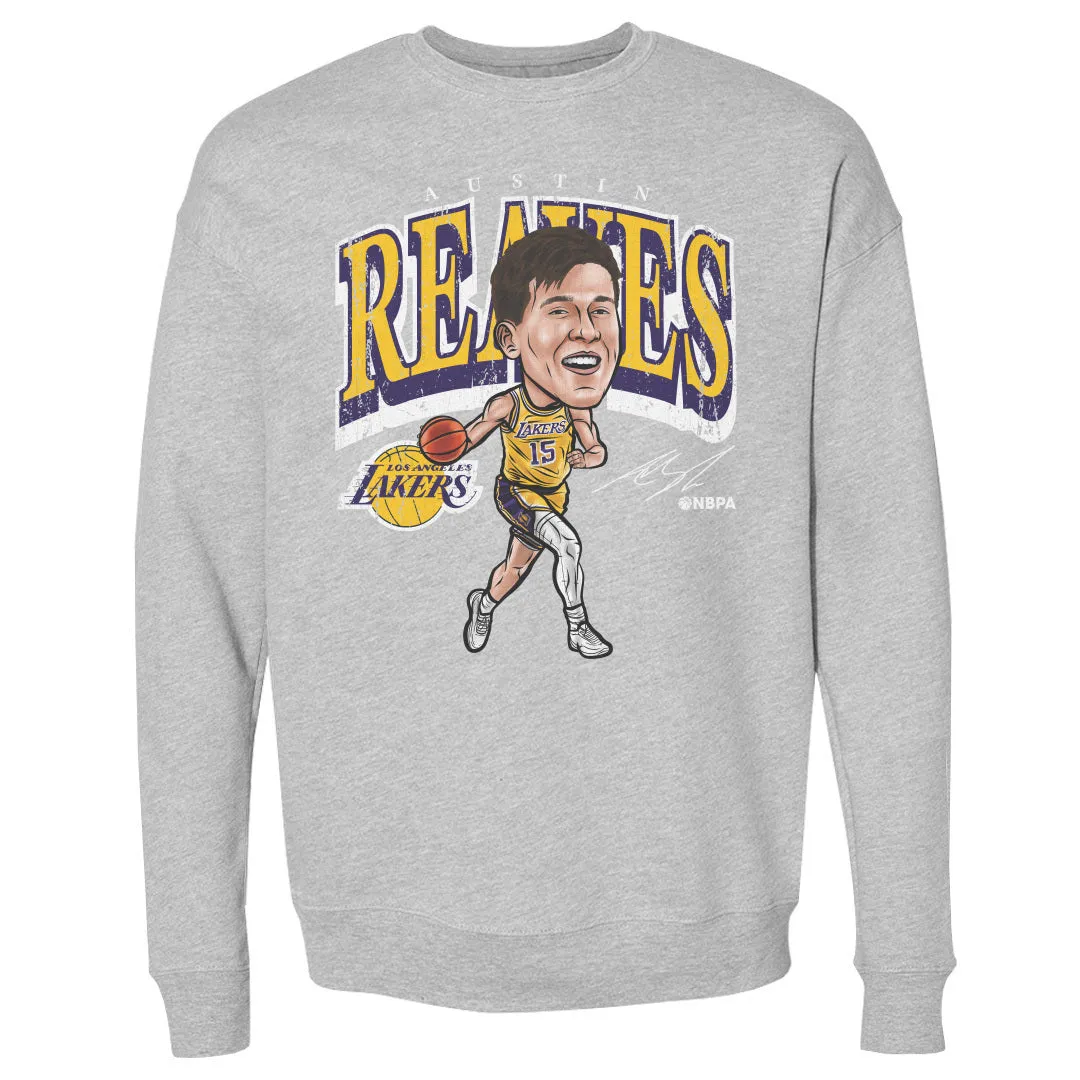 Austin Reaves Los Angeles Lakers Cartoon WHT sold by 500 Level