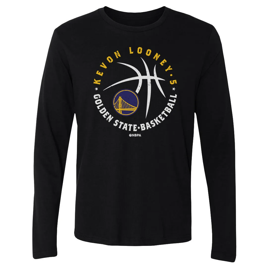 Kevon Looney Golden State Warriors Player Ball WHT sold by 500 Level product image thumbnail 2