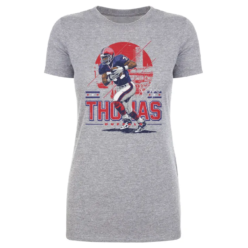 Thurman Thomas Buffalo Player Skyline WHT sold by 500 Level