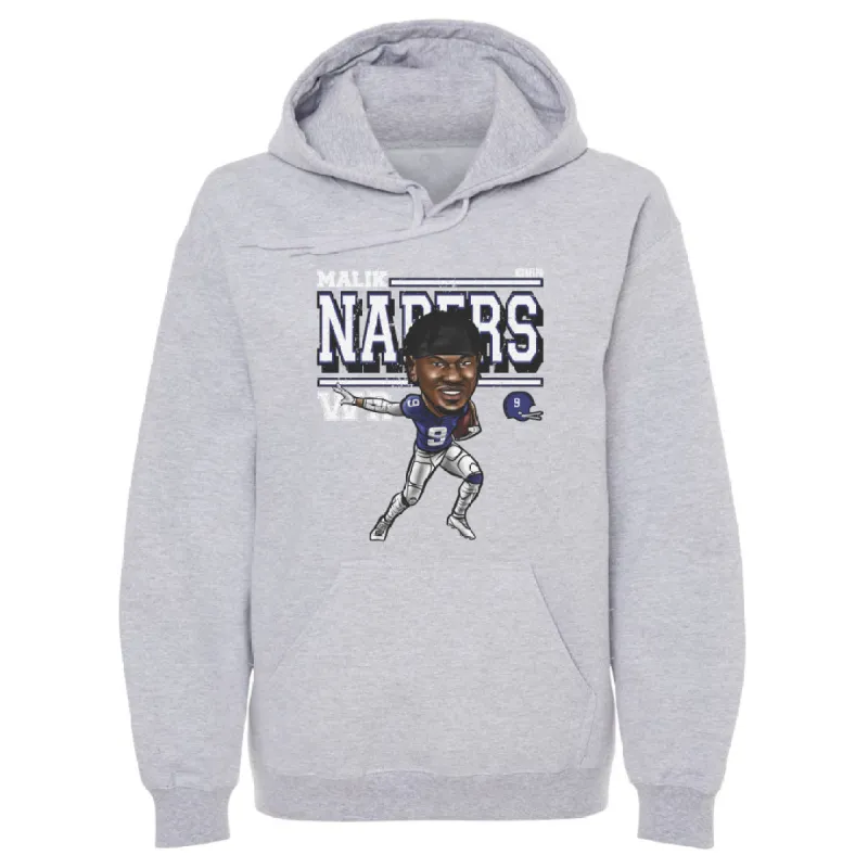 Malik Nabers New York G Cartoon WHT sold by 500 Level