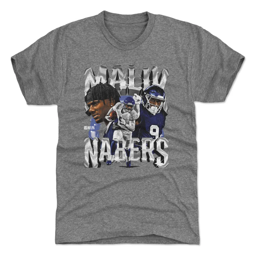 Malik Nabers New York G Vintage WHT sold by 500 Level product image thumbnail 3