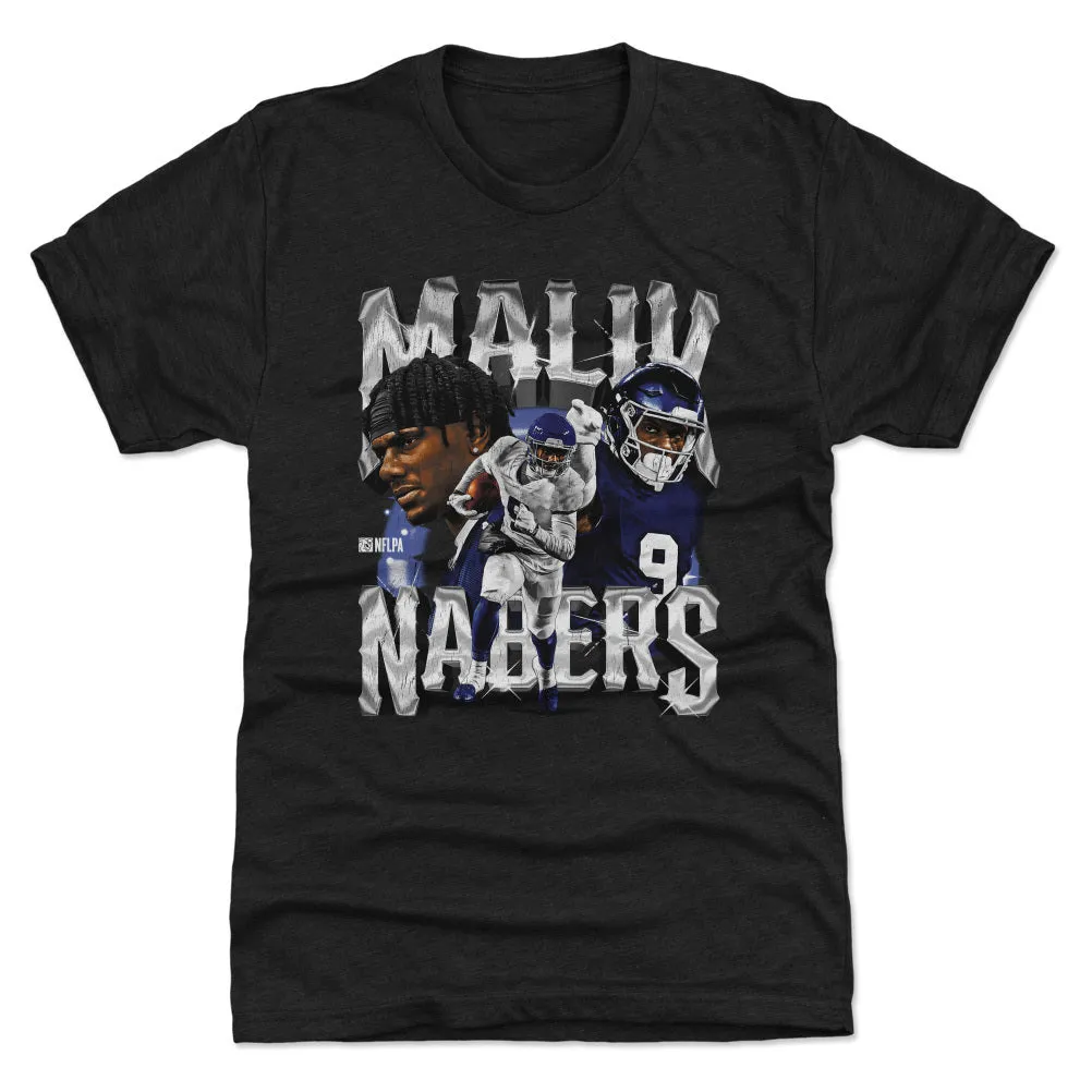 Malik Nabers New York G Vintage WHT sold by 500 Level product image thumbnail 2