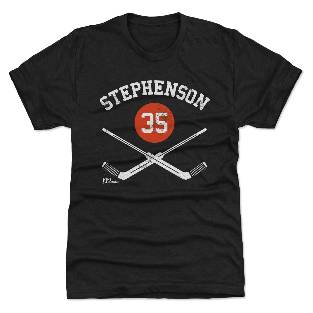 Wayne Stephenson Philadelphia 35 Goalie Sticks WHT sold by 500 Level product image thumbnail 2