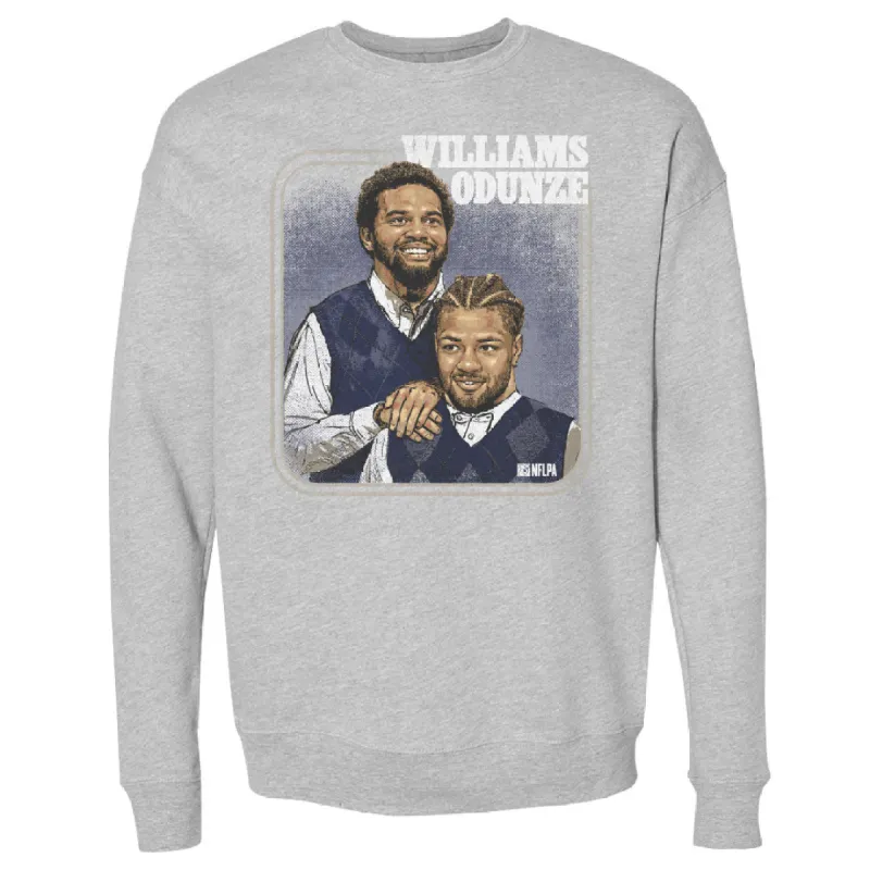 Caleb Williams & Rome Odunze Chicago Step Brothers WHT sold by 500 Level