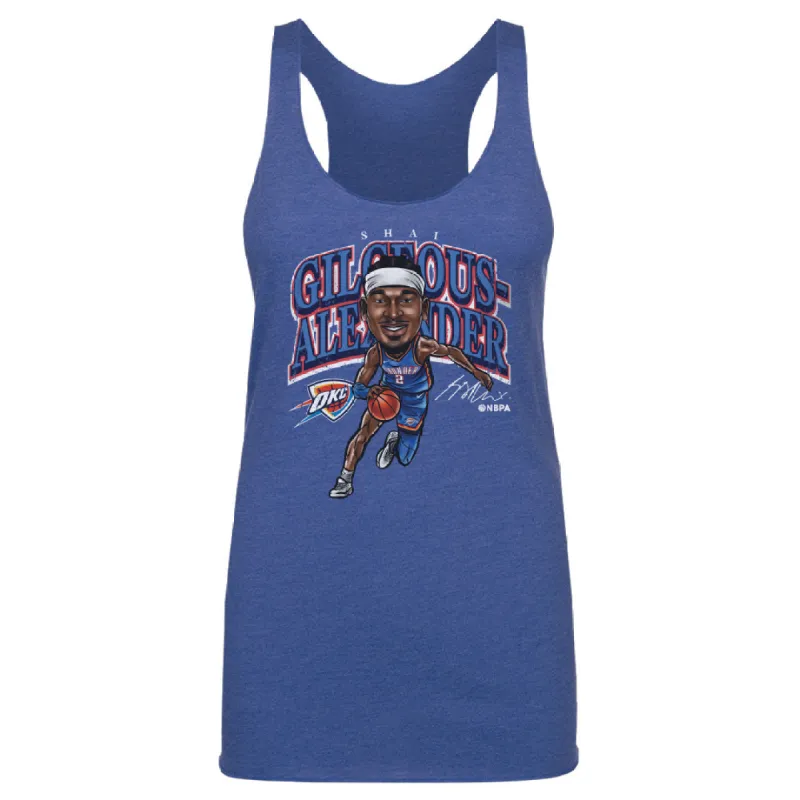 Shai Gilgeous-Alexander Oklahoma City Thunder Cartoon WHT sold by 500 Level