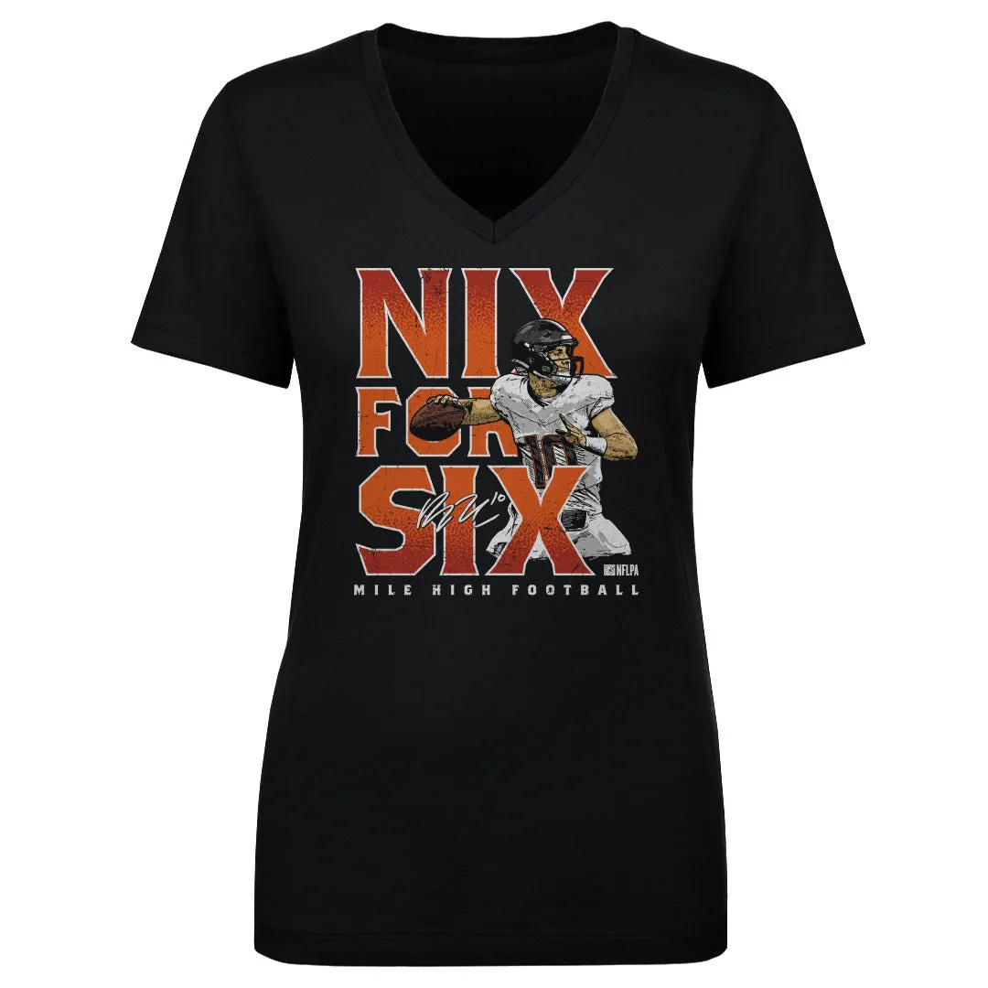 Bo Nix Denver Nix For Six WHT sold by 500 Level product image thumbnail 2