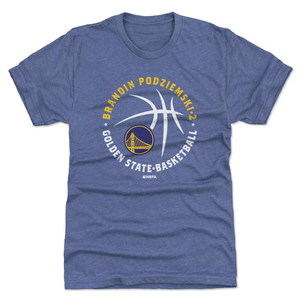 Brandin Podziemski Golden State Warriors Player Ball WHT sold by 500 Level product image thumbnail 2