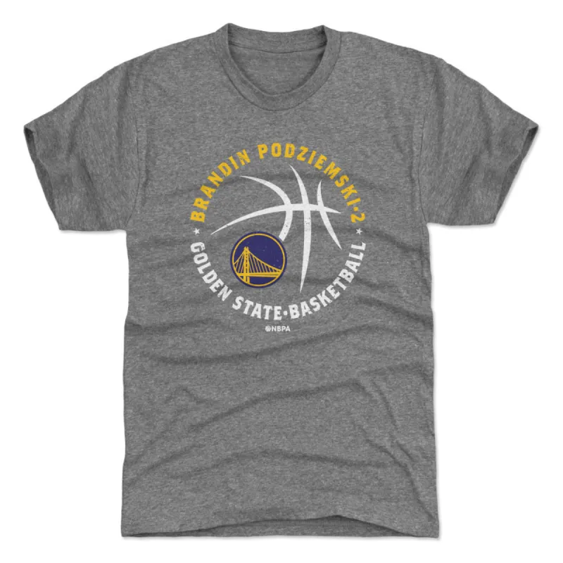 Brandin Podziemski Golden State Warriors Player Ball WHT sold by 500 Level