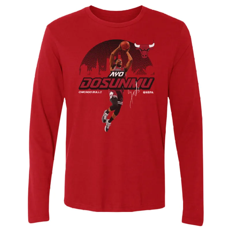 Ayo Dosunmu Chicago Bulls Skyline WHT sold by 500 Level