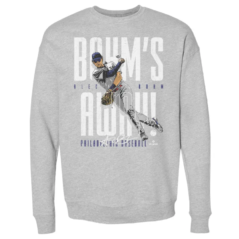Alec Bohm Philadelphia Bohm's Away Throw WHT sold by 500 Level