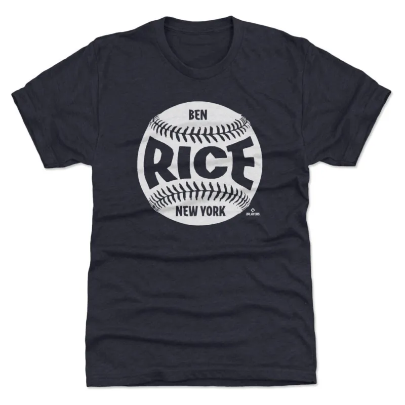 Ben Rice New York Y Baseball WHT sold by 500 Level