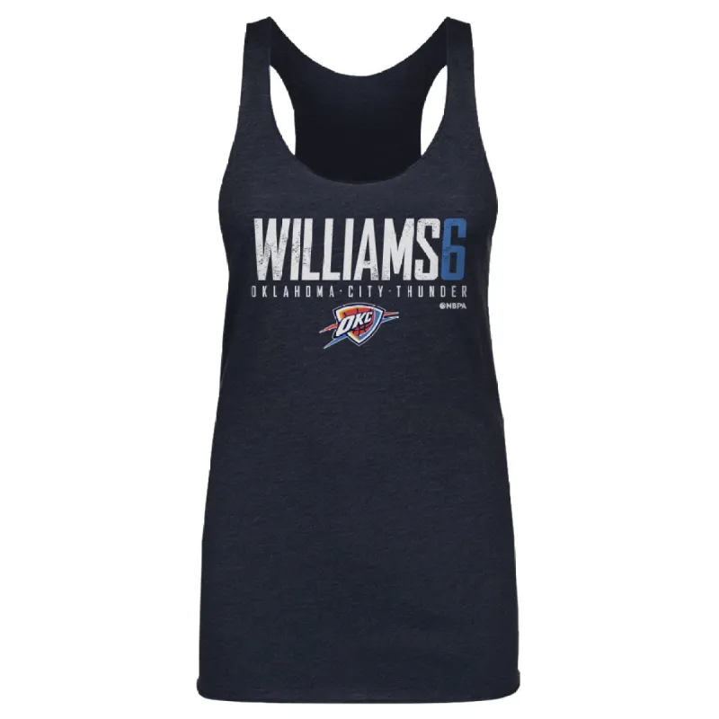 Jaylin Williams Oklahoma City Thunder Elite WHT sold by 500 Level