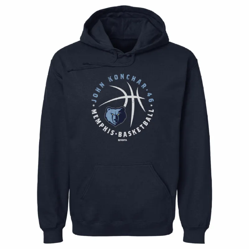 John Konchar Memphis Grizzlies Player Ball WHT sold by 500 Level