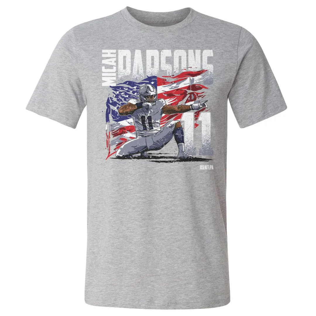 Micah Parsons Dallas American Flag WHT sold by 500 Level