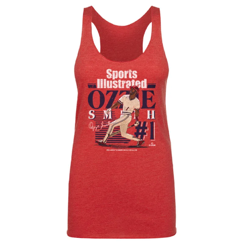Ozzie Smith Sports Illustrated & St. Louis Player Name WHT sold by 500 Level
