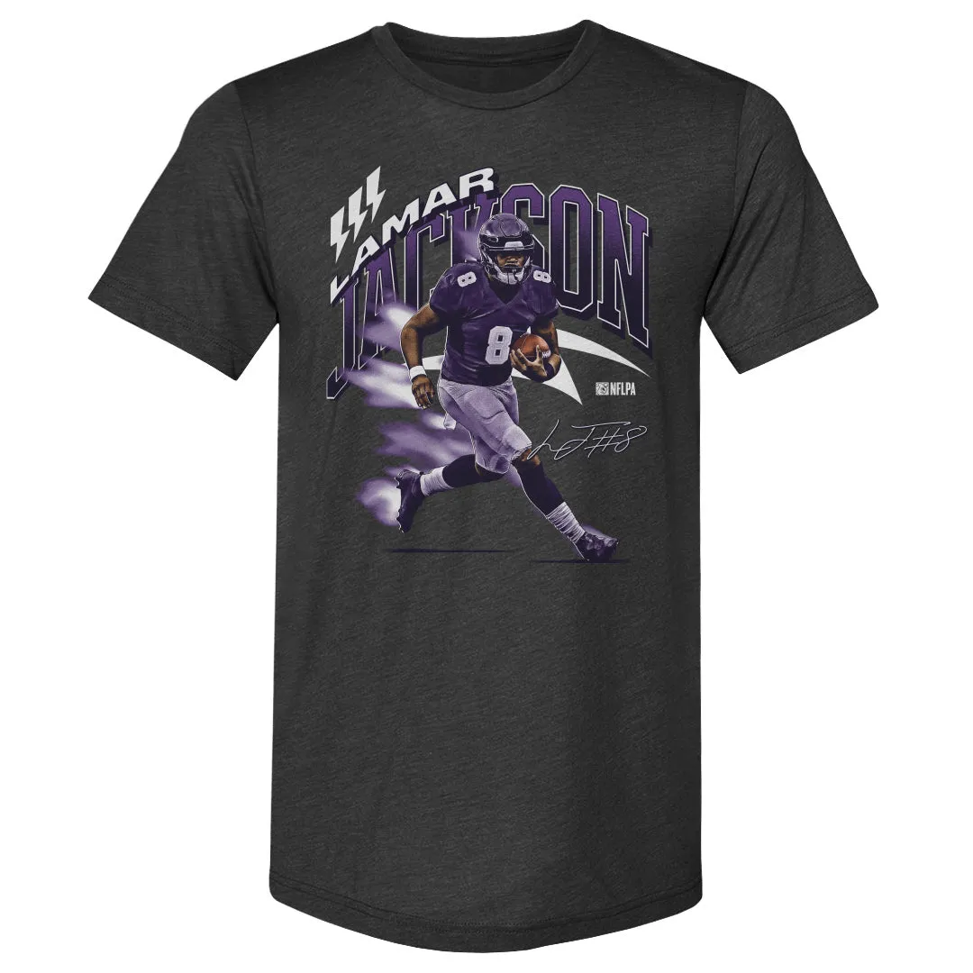 Lamar Jackson Baltimore Retro WHT sold by 500 Level product image thumbnail 3