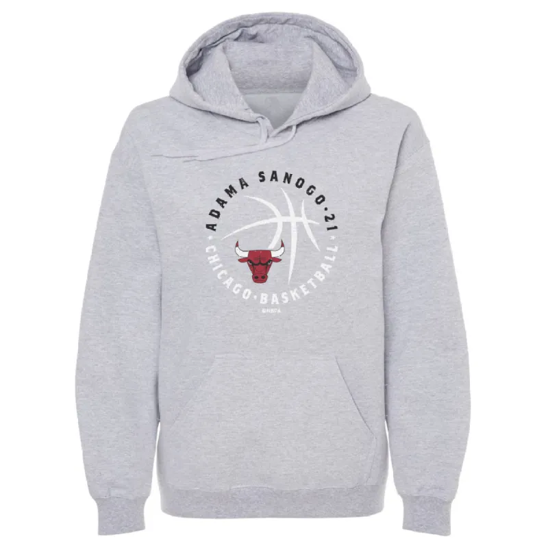 Adama Sanogo Chicago Bulls Player Ball WHT sold by 500 Level