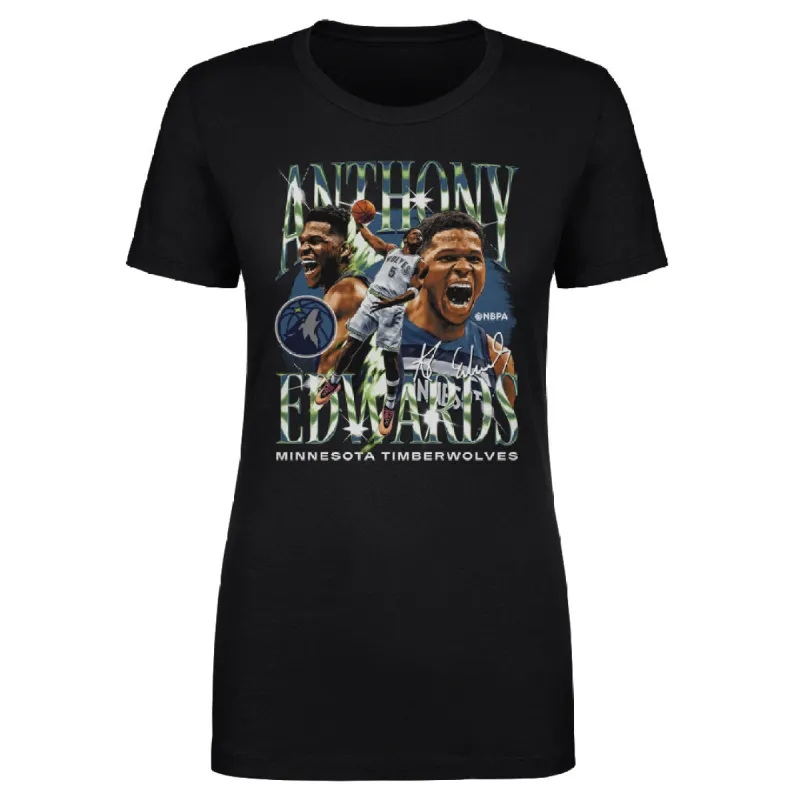 Anthony Edwards Minnesota Timberwolves Vintage WHT sold by 500 Level