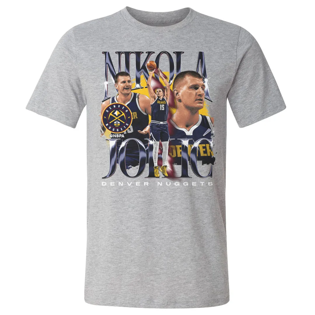 Nikola Jokic Denver Nuggets Vintage WHT sold by 500 Level product image thumbnail 3