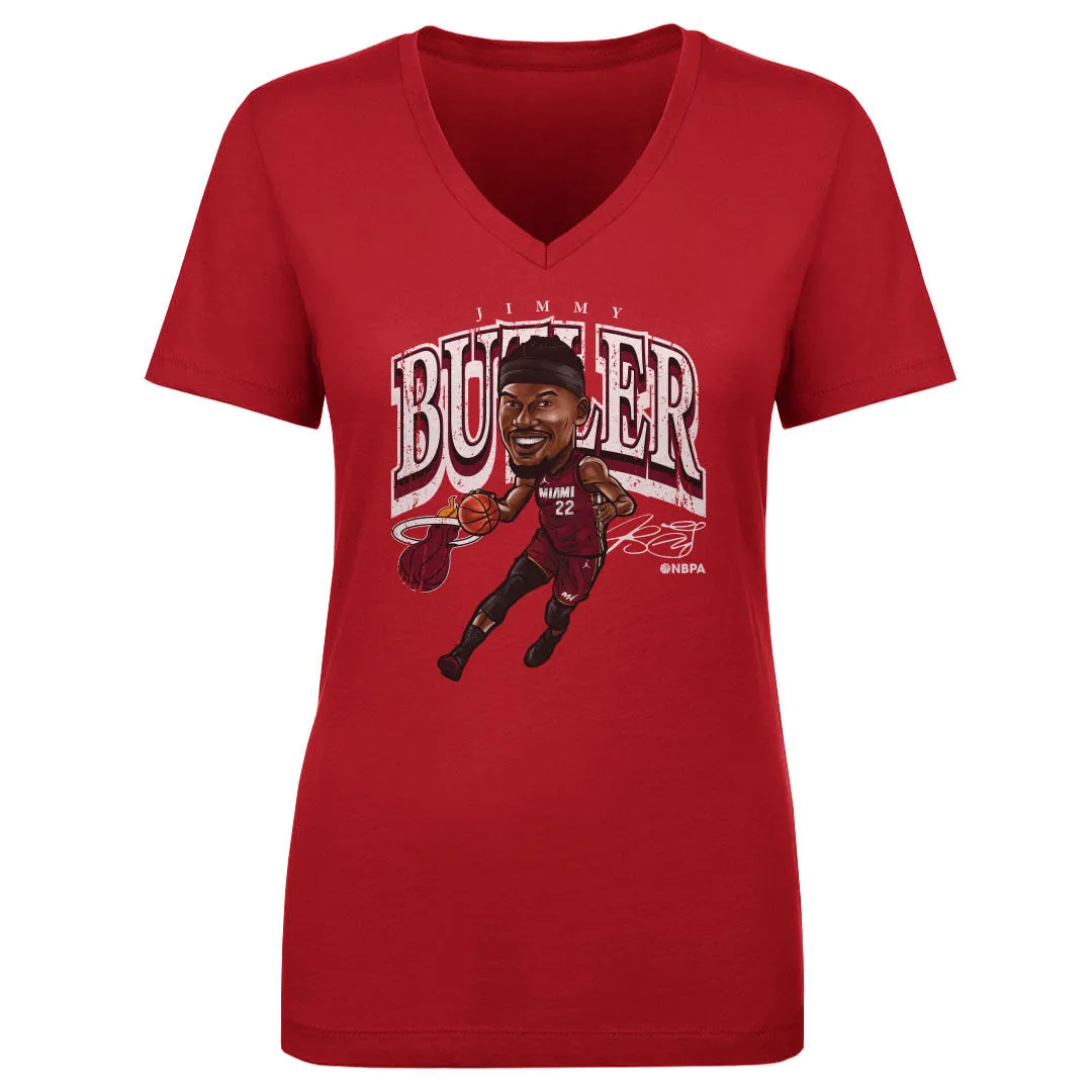 Jimmy Butler Miami Heat Cartoon WHT sold by 500 Level product image thumbnail 2