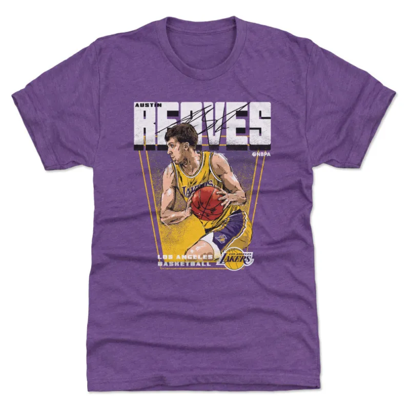 Austin Reaves Los Angeles Lakers Premiere WHT sold by 500 Level