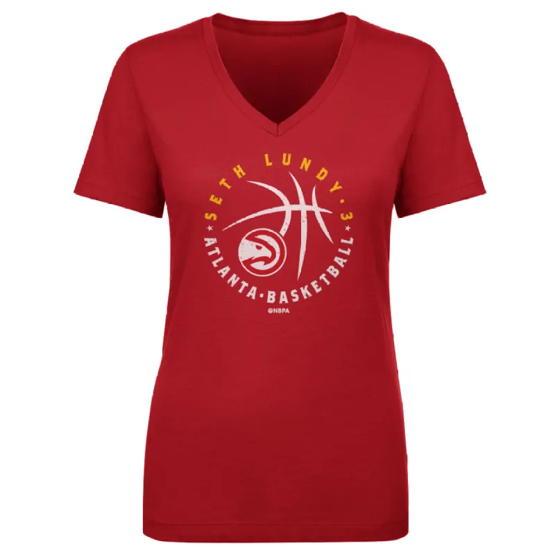 Seth Lundy Atlanta Hawks Player Ball WHT sold by 500 Level