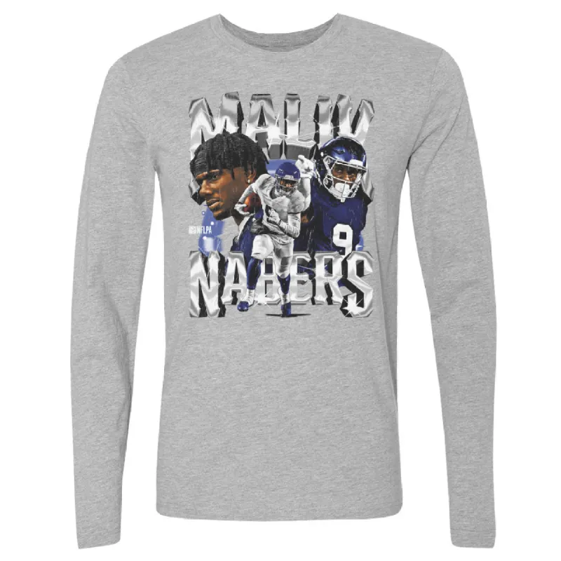 Malik Nabers New York G Vintage WHT sold by 500 Level