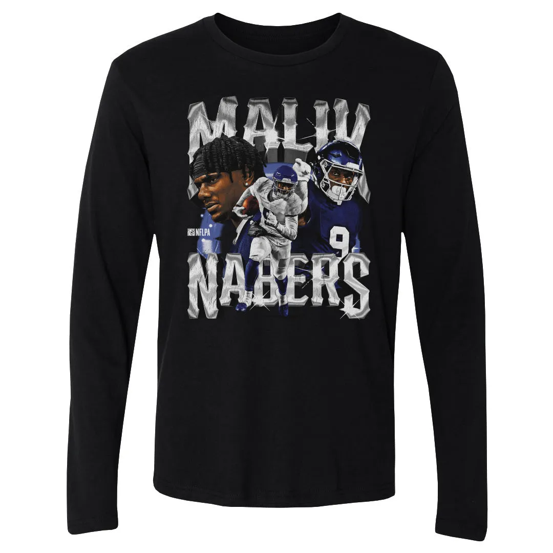 Malik Nabers New York G Vintage WHT sold by 500 Level product image thumbnail 2