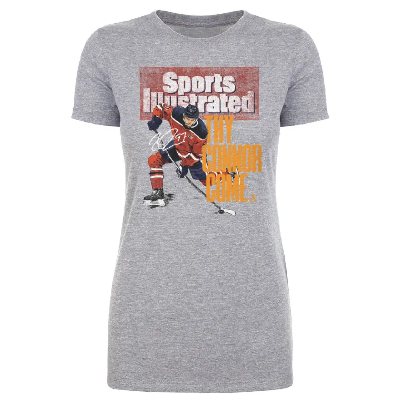 Connor McDavid Sports Illustrated & Edmonton Thy Connor Come WHT sold by 500 Level
