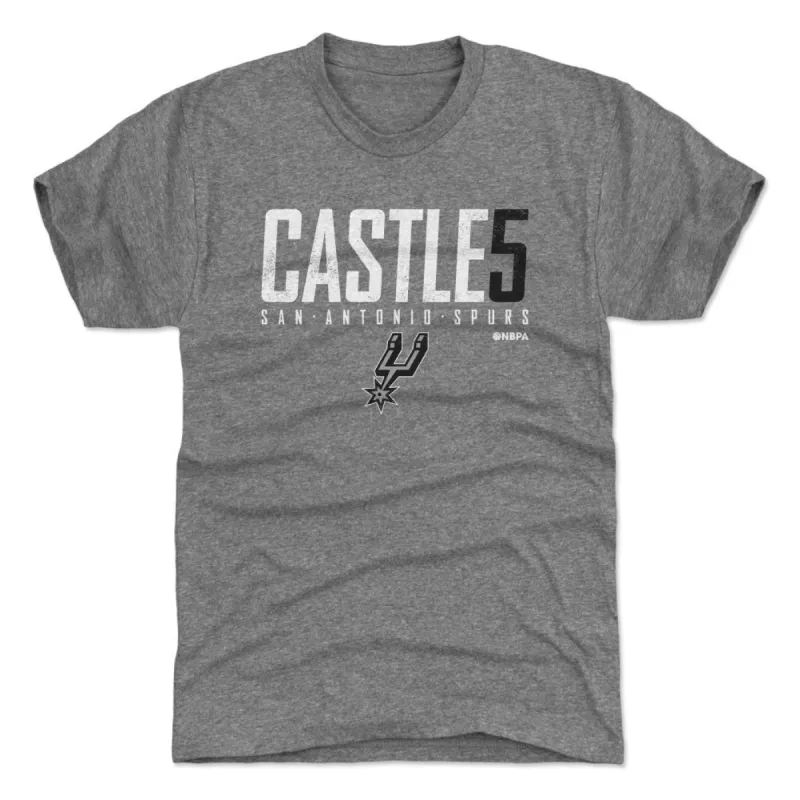 Stephon Castle San Antonio Spurs Elite WHT sold by 500 Level