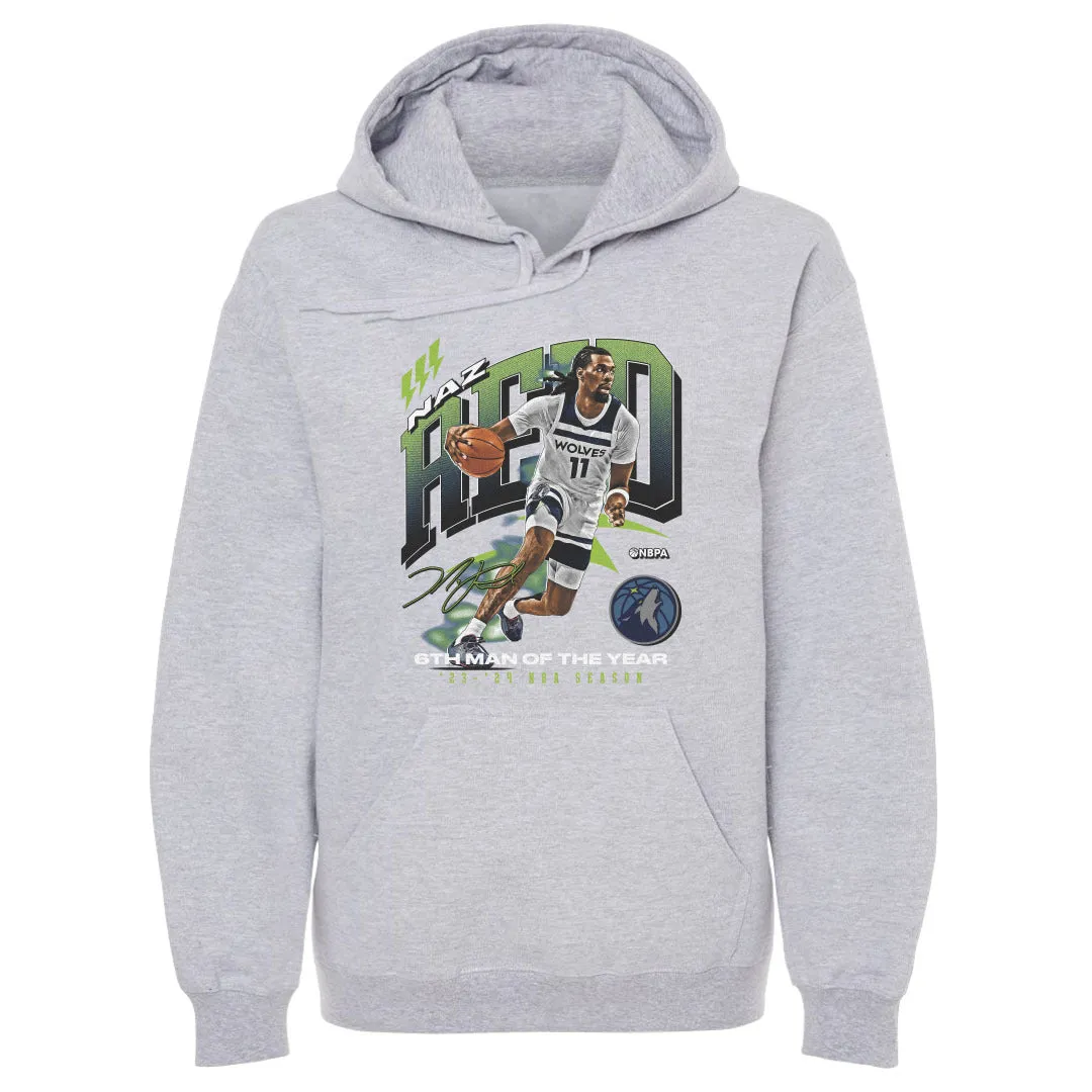 Naz Reid Minnesota Timberwolves 2024 NBA 6th Man Award WHT sold by 500 Level