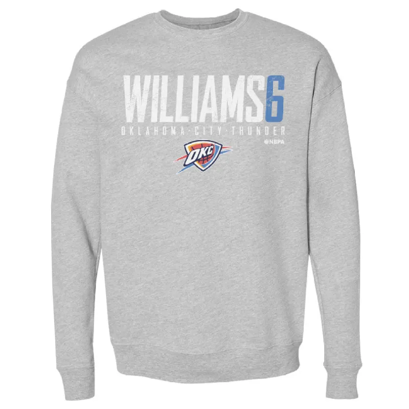 Jaylin Williams Oklahoma City Thunder Elite WHT sold by 500 Level
