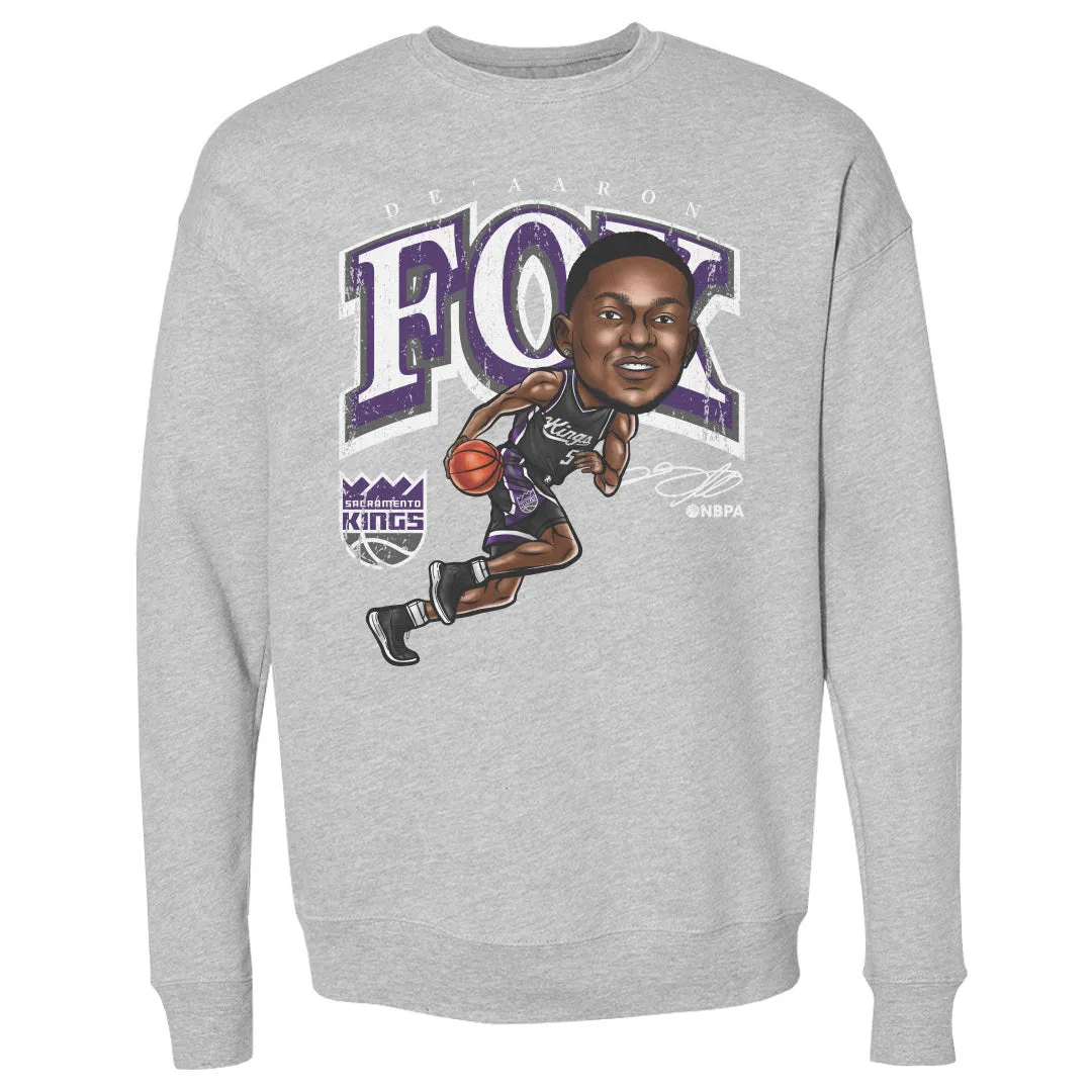 De'Aaron Fox Sacramento Kings Cartoon WHT sold by 500 Level
