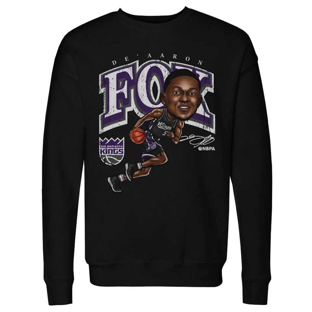 De'Aaron Fox Sacramento Kings Cartoon WHT sold by 500 Level product image thumbnail 2