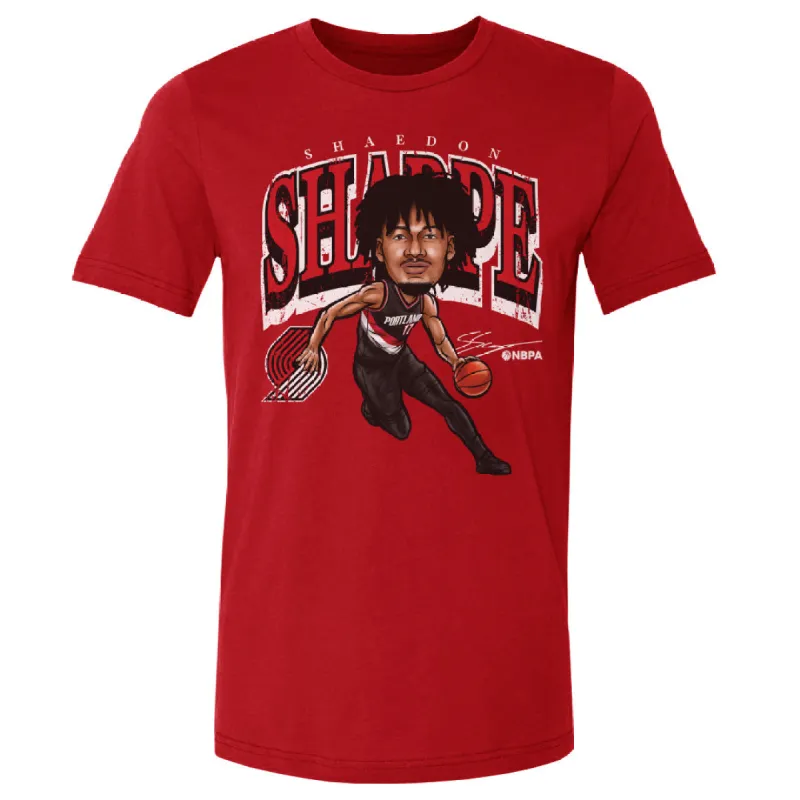 Shaedon Sharpe Portland Trail Blazers Cartoon WHT sold by 500 Level