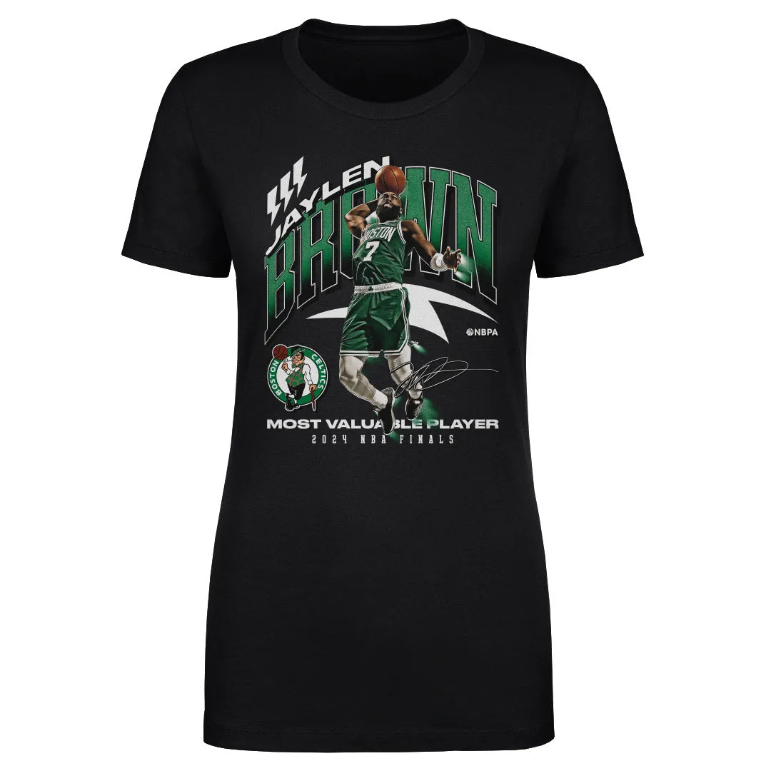 Jaylen Brown Boston Celtics 2024 NBA Finals MVP Award WHT sold by 500 Level product image thumbnail 2