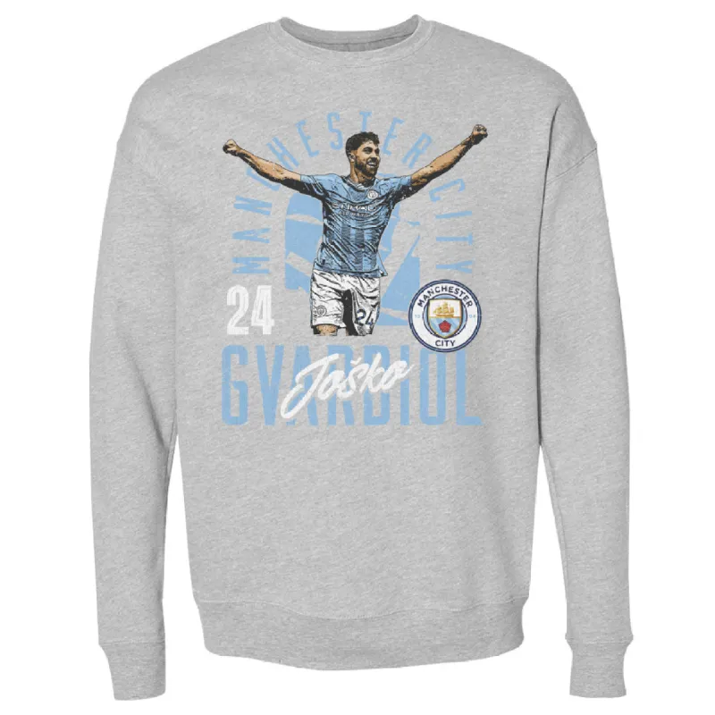 Josko Gvardiol Manchester City Arch WHT sold by 500 Level