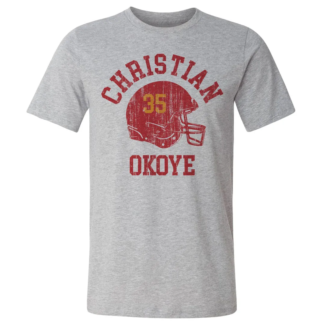 Christian Okoye Kansas City Helmet Font sold by 500 Level product image thumbnail 2