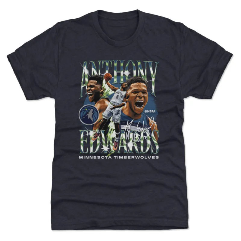 Anthony Edwards Minnesota Timberwolves Vintage WHT sold by 500 Level
