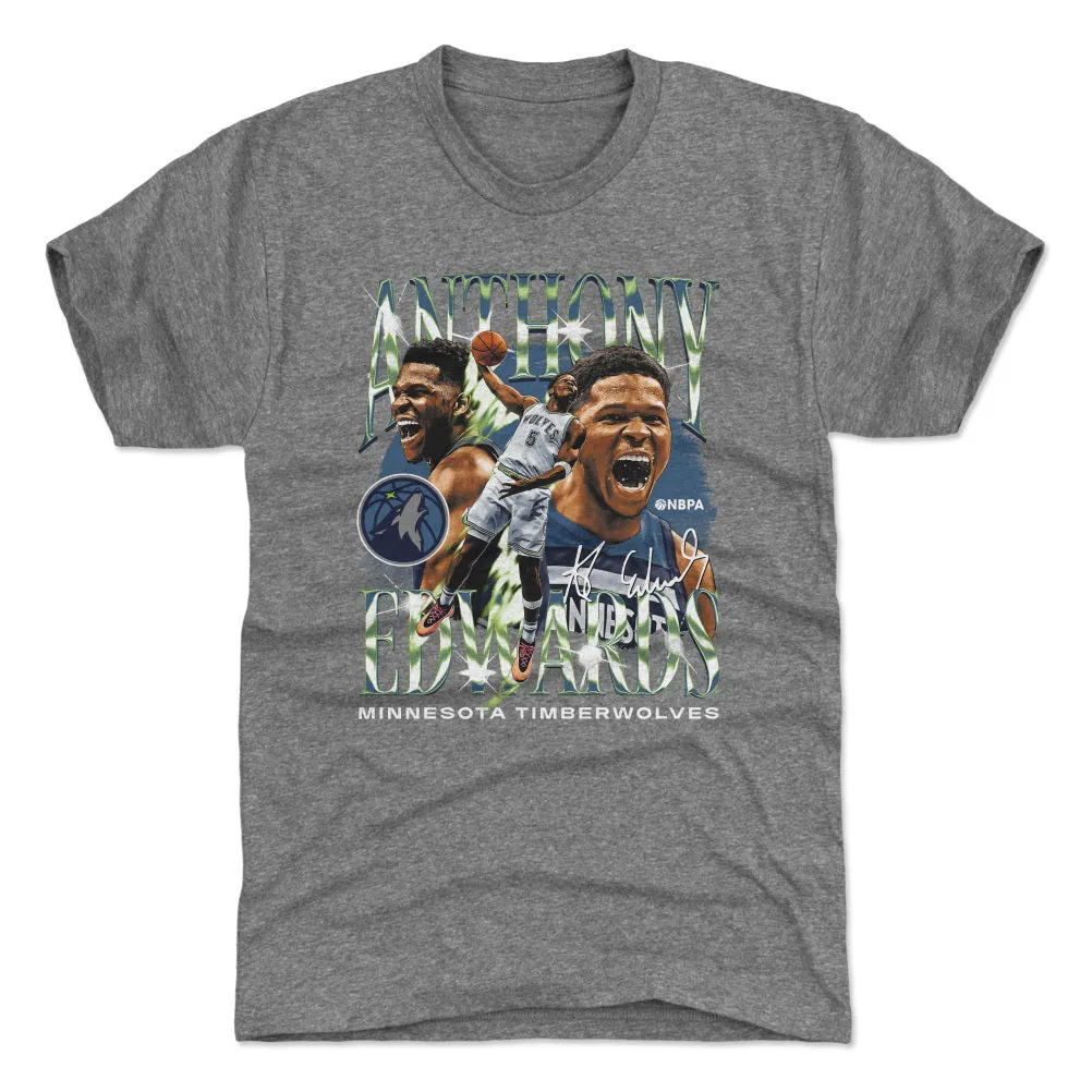 Anthony Edwards Minnesota Timberwolves Vintage WHT sold by 500 Level product image thumbnail 2