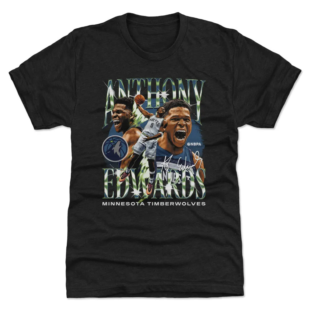 Anthony Edwards Minnesota Timberwolves Vintage WHT sold by 500 Level product image thumbnail 3