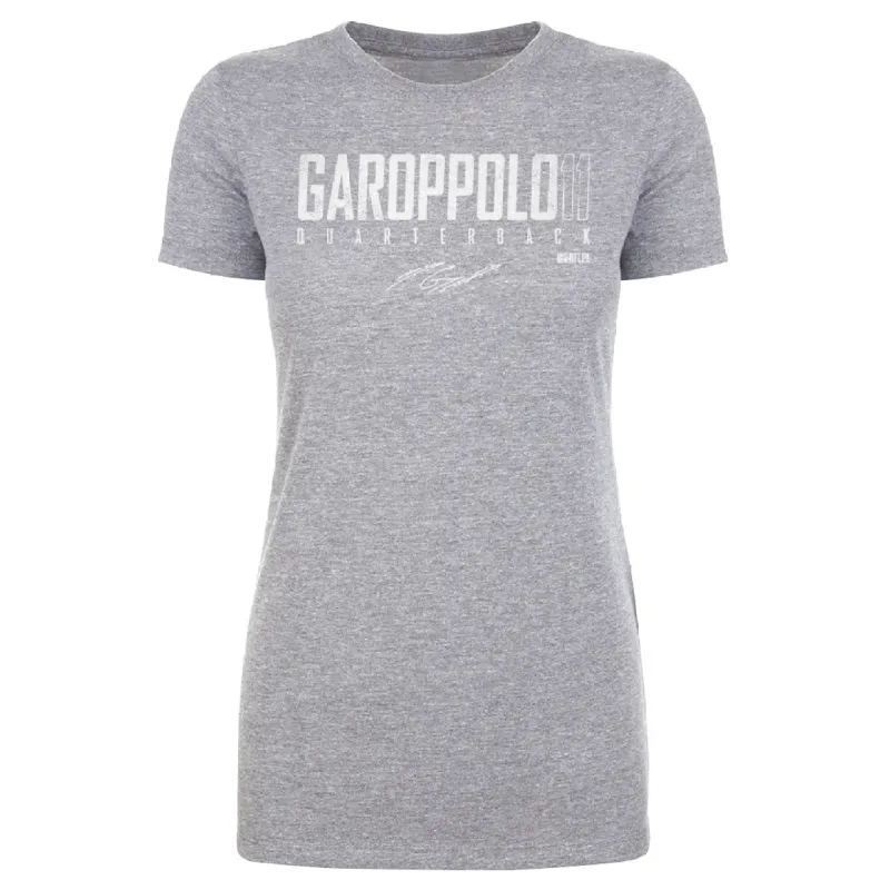 Jimmy Garoppolo Los Angeles R Elite WHT sold by 500 Level