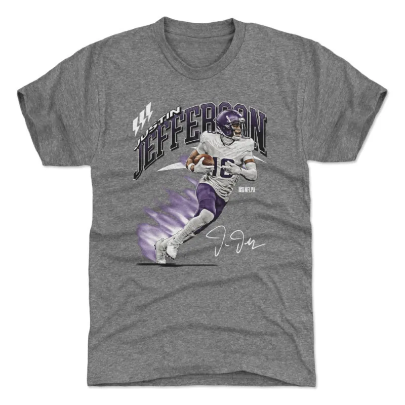 Justin Jefferson Minnesota Retro WHT sold by 500 Level