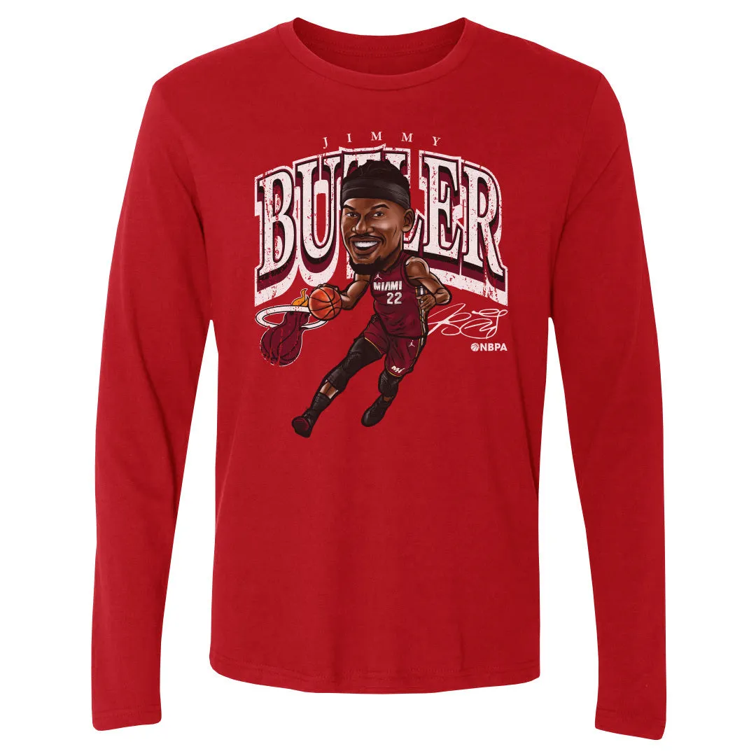 Jimmy Butler Miami Heat Cartoon WHT sold by 500 Level product image thumbnail 2