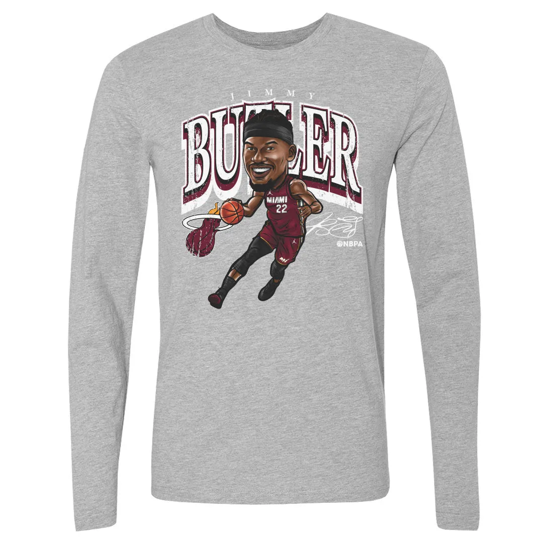 Jimmy Butler Miami Heat Cartoon WHT sold by 500 Level product image thumbnail 3