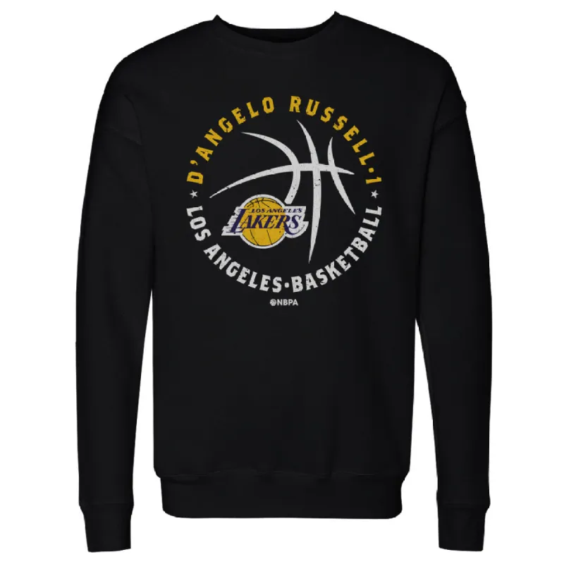 D'Angelo Russell Los Angeles Lakers Player Ball WHT made by 500 Level