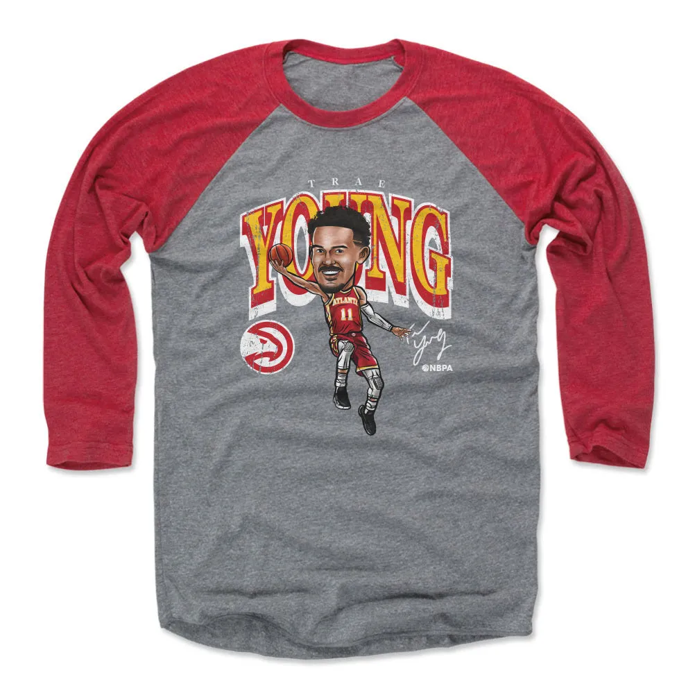 Trae Young Atlanta Hawks Cartoon WHT sold by 500 Level product image thumbnail 2
